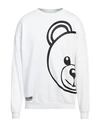 Moschino Man Sleepwear White Size L Cotton, Elastane In White