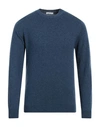 Boglioli Man Sweater Blue Size M Cashmere