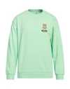 Moschino Man Sleepwear Light Green Size M Cotton, Elastane