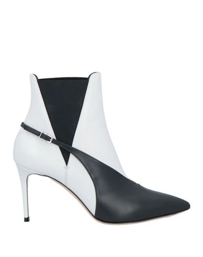 Casadei Woman Ankle Boots Black Size 11 Soft Leather