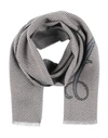 Giorgio Armani Man Scarf Steel Grey Size - Virgin Wool