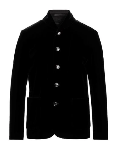 Giorgio Armani Man Blazer Black Size 44 Viscose, Cupro, Elastane