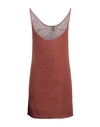 Dries Van Noten Man Sweater Rust Size L Alpaca Wool, Polyamide, Merino Wool In Red
