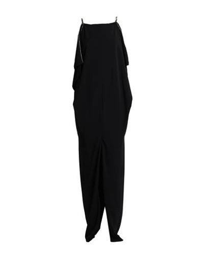 Burberry Woman Maxi Dress Black Size 6 Viscose, Elastane