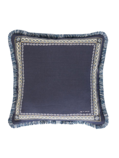 Etro Women Capsule Cushion In Navy