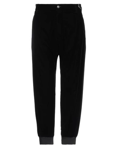 Giorgio Armani Man Pants Black Size 40 Viscose, Cupro, Elastane, Virgin Wool, Polyamide