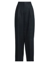Chloé Woman Pants Midnight Blue Size 6 Linen