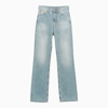 ACNE STUDIOS ACNE STUDIOS LIGHT BLUE DISTRESSED REGULAR JEANS