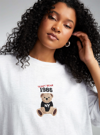 Twik 1986 Teddy T-shirt In Grey