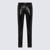 Courrèges Black Vynil Pants