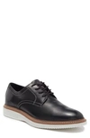 Johnston & Murphy Cason Plain Toe Derby In Black