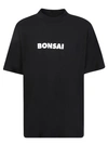 BONSAI REGULAR BLACK LOGO T-SHIRT