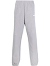 Jacquemus Logo-print Organic Cotton Track Pants In White