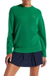 LACOSTE OVERSIZE CASHMERE & WOOL SWEATER
