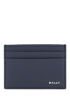 BALLY LEATHER CROSSING CARDHOLDER