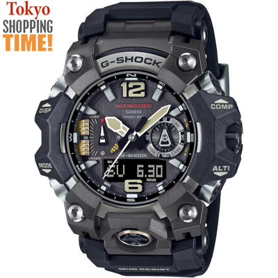 Pre-owned Casio G-shock Mudmaster Gwg-b1000-1ajf Tough Solar Atomic Radio Men Watch Japan