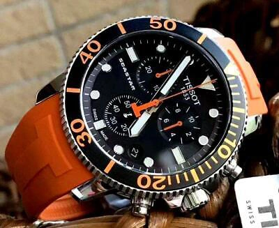 Pre-owned Tissot Seastar 1000 T120.417.17.051.01 Chronograph Men's Watch