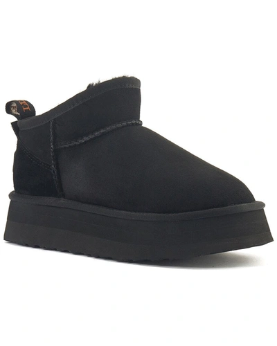 Australia Luxe Collective Cosy Suede Boot In Black