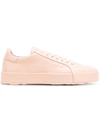 JIL SANDER LACE UP TRAINERS,JS2515512189367