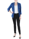 DKNY PETITES WOMENS BUSINESS CAREER OPEN-FRONT BLAZER
