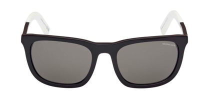 Moncler Eyewear Rectangular Frame Sunglasses In Black