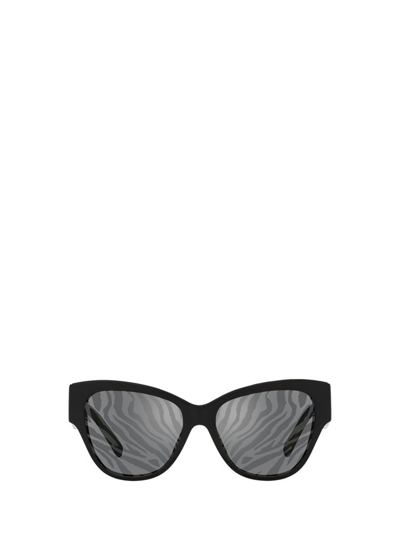 Dolce & Gabbana Eyewear Butterfly Frame Sunglasses In Black