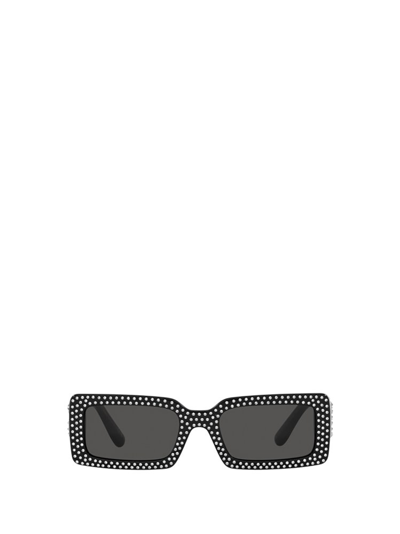 Dolce & Gabbana Eyewear Rectangular Frame Sunglasses In Black