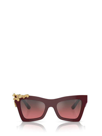 Dolce & Gabbana Eyewear Cat In Red