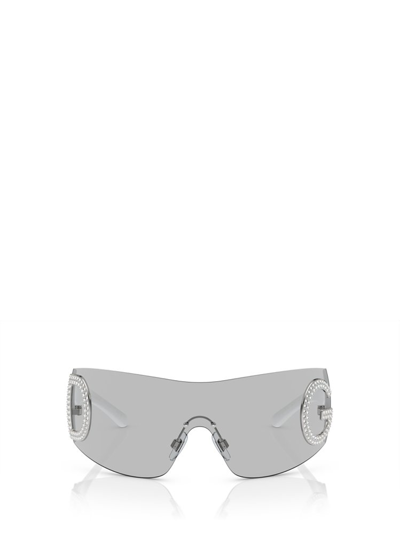 Dolce & Gabbana Eyewear Shield Frame Sunglasses In Multi