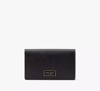 Kate Spade Katy Small Bifold Snap Wallet In Black