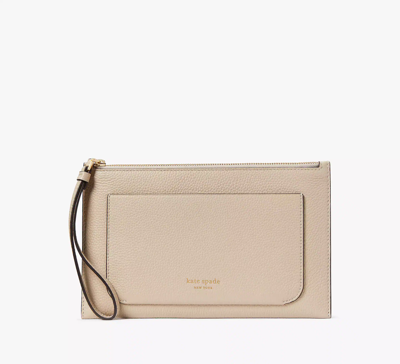 Kate Spade Ava Wristlet In Earthenware