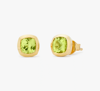 Kate Spade Fine Time To Shine Gem Studs In Peridot