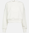 Gucci Interlocking G Cotton Jersey Sweatshirt In White