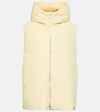 JIL SANDER OVERSIZED HOODED DOWN VEST