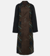 BURBERRY CHECK REVERSIBLE TRENCH COAT