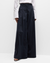 TWP NEW DIDI PLEATED WIDE-LEG PANTS