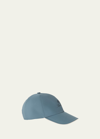 Loro Piana Baseball Cap In Seaweed