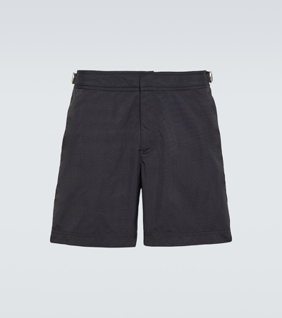 Orlebar Brown Bulldog Swim Trunks In Black