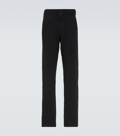 Comme Des Garçons Shirt Wool-blend Pants In Black