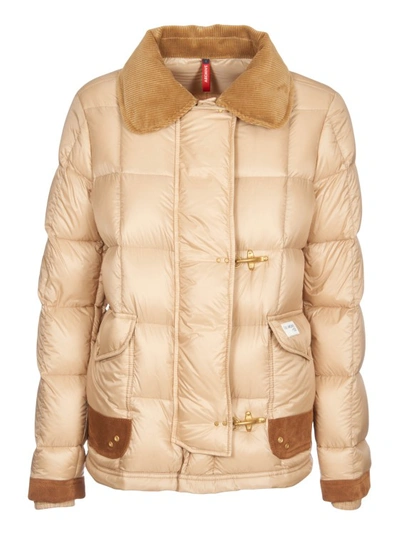 Fay Down Jacket In Neutrals