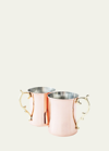 COPPERMILL KITCHEN VINTAGE-INSPIRED COCKTAIL MUGS, SET OF 4
