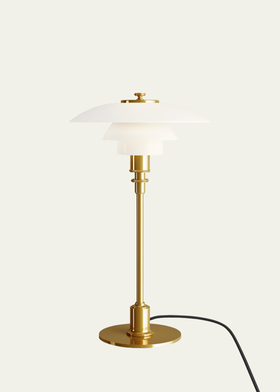 LOUIS POULSEN PH 2/1 TABLE LAMP, 14"