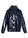 MONCLER GENIUS LINEN COATED SHINY JACKET