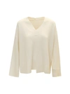 P.a.r.o.s.h Parosh 002 Led White Sweater In Grey