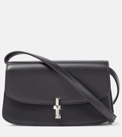 The Row Sofia Small Crossbody Bag In Blpl Black Pld