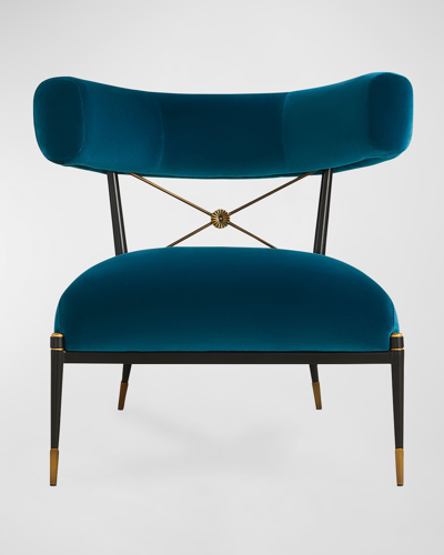 Jonathan Adler Rider Klismos Lounge Chair