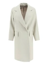 MAX MARA WHITE MESCAL COAT