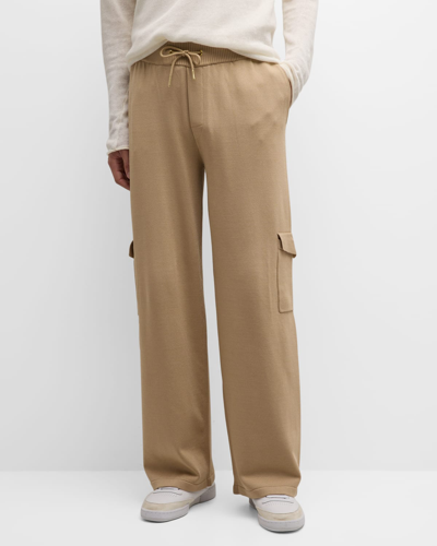 Ser.o.ya Men's Owen Knit Cargo Pants In Beige