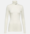 JIL SANDER LOGO TURTLENECK TOP