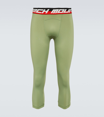 Aztech Mountain Next To Skin Leggings In Green